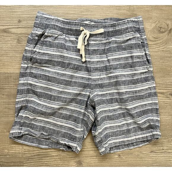 Old Navy Linen Blend Drawstring Shorts Men’s Size S - Picture 1 of 7
